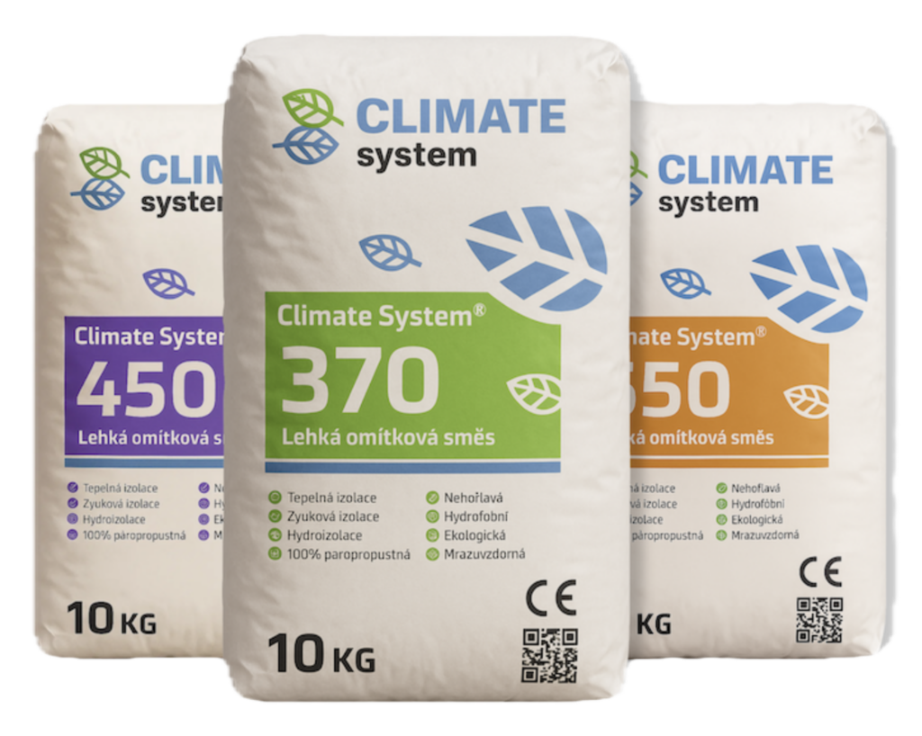 tepelněizolační omítky Climate System